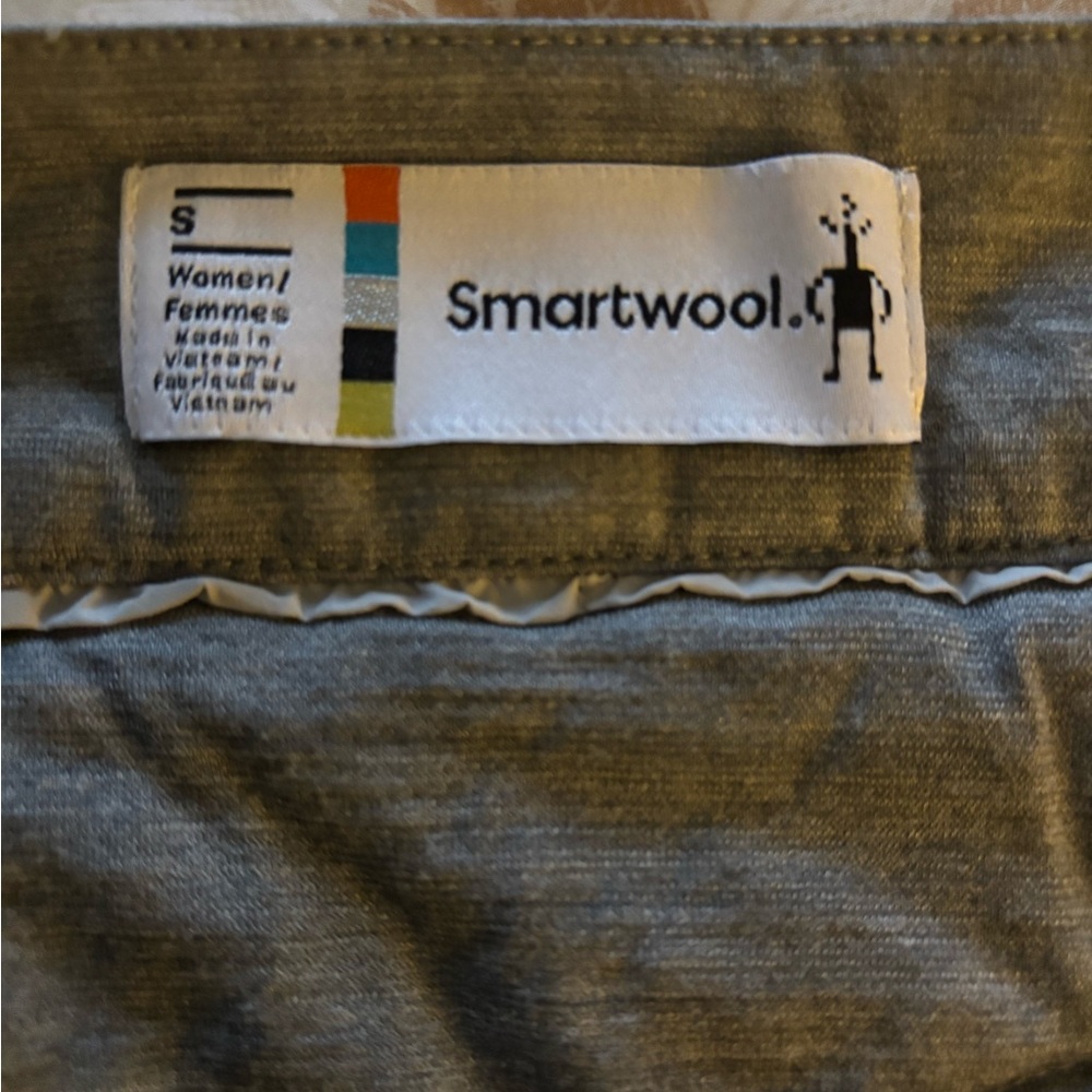 Smartwool Light Gray Quilted Mini Skirt - Picture 3 of 6